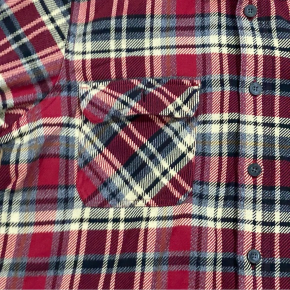 Outdoor Life Multicolor Plaid Button Up Shirt Flannel Long Sleeve Mens Size XL - Picture 11 of 11